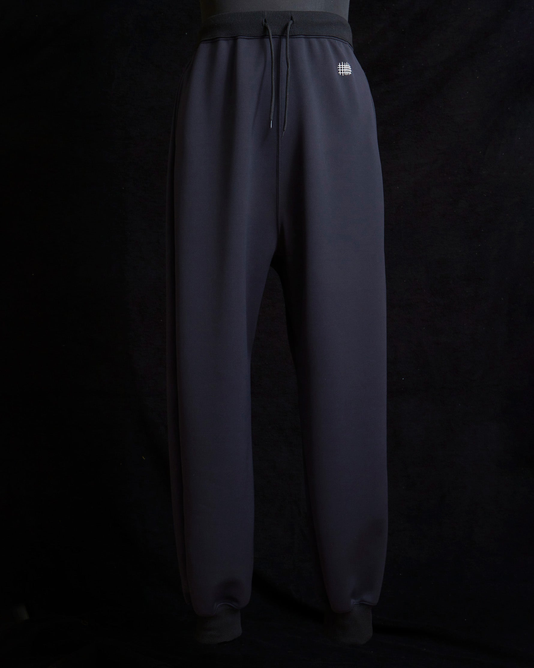 tkio double knit bottoms ダンボールニット ボトムス フロント