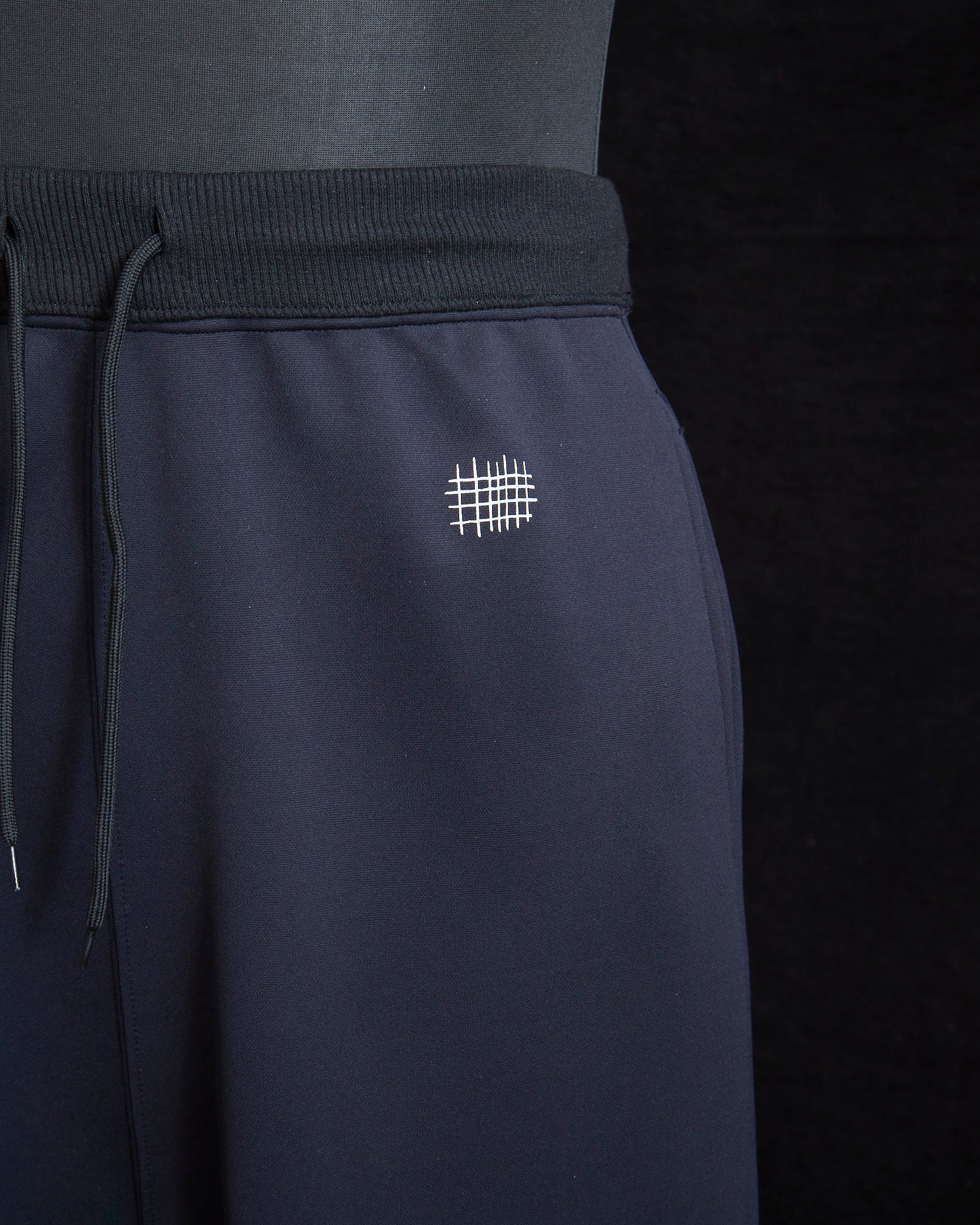 tkio double knit bottoms ダンボールニット ボトムス リブ ドローコード