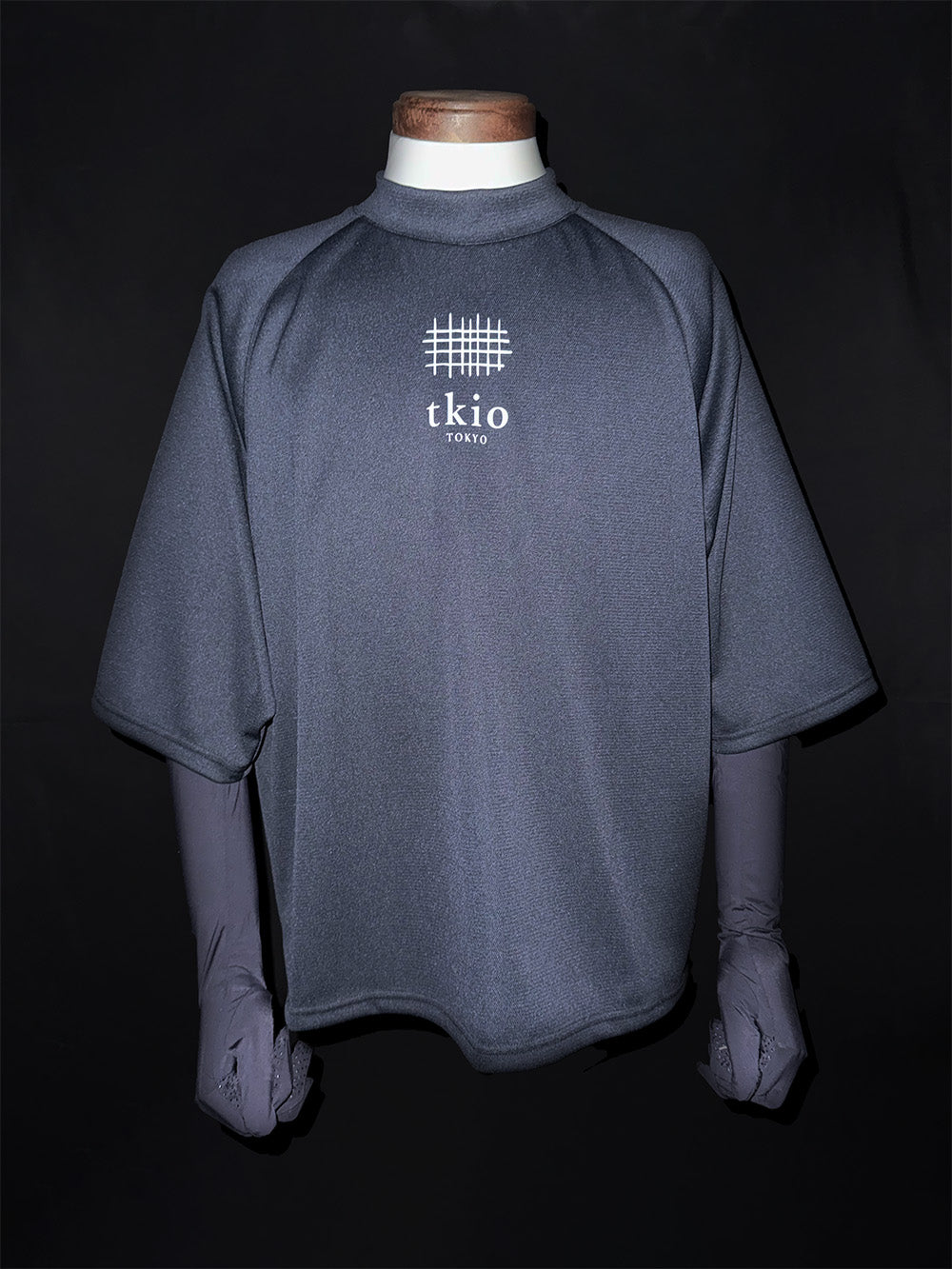 tkio kite sleeve tee[BLACK] [ONE size]