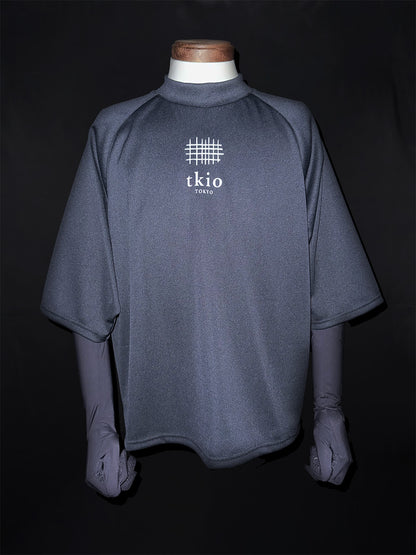 tkio kite sleeve tee[BLACK] [ONE size]