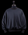 tkio double knit crewneck  [BLACK] [ONE size]