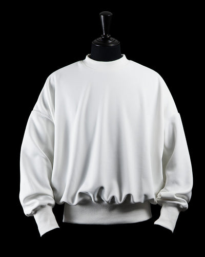 tkio double knit crewneck[WHITE] [ONE size]