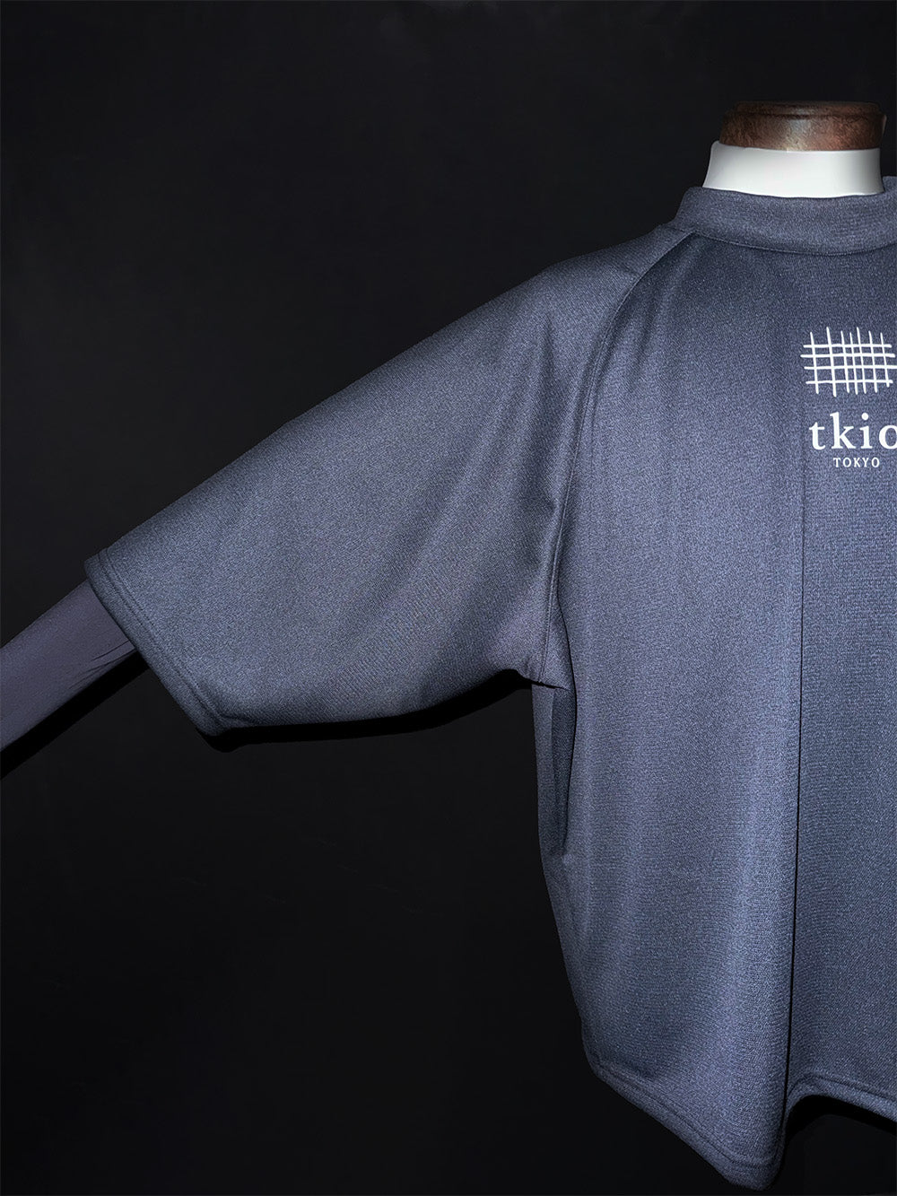 tkio kite sleeve tee[BLACK] [ONE size]