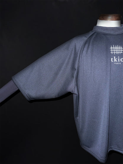 tkio kite sleeve tee[BLACK] [ONE size]