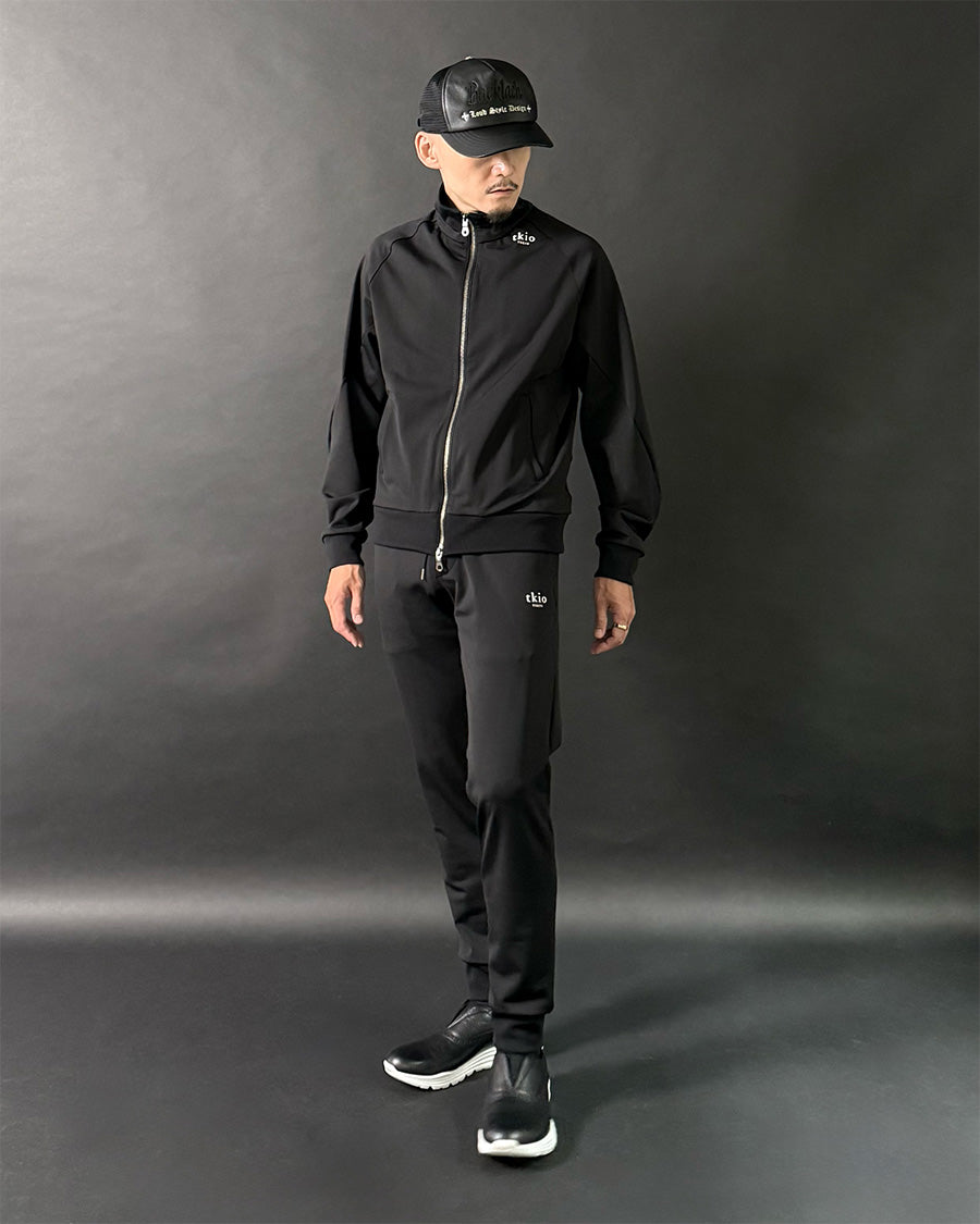 tkio track jacket[BLACK]