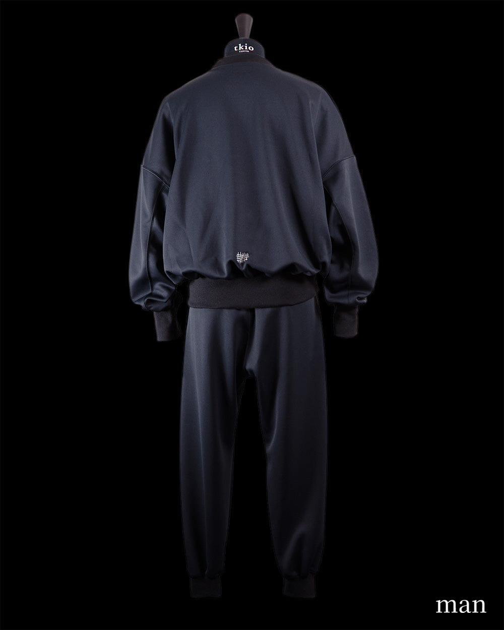 tkio double knit set [BLACK] [tops：ONE size][bottoms：S size]