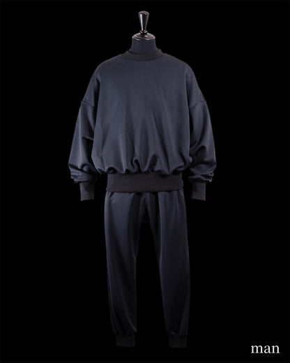 tkio double knit set [BLACK] [tops：ONE size][bottoms：S size]