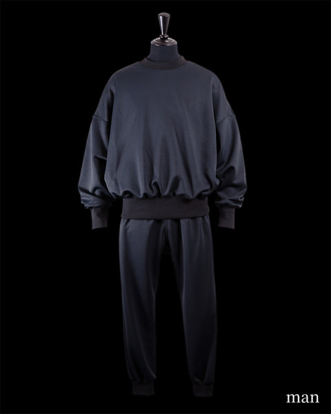 tkio double knit set [BLACK] [tops：ONE size][bottoms：S size]