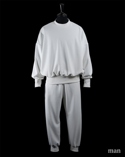tkio double knit set [WHITE] [tops：ONE size][bottoms：S size]