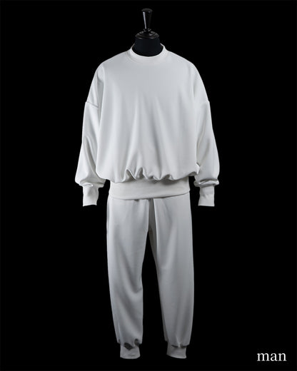 tkio double knit set [WHITE] [tops：ONE size][bottoms：S size]