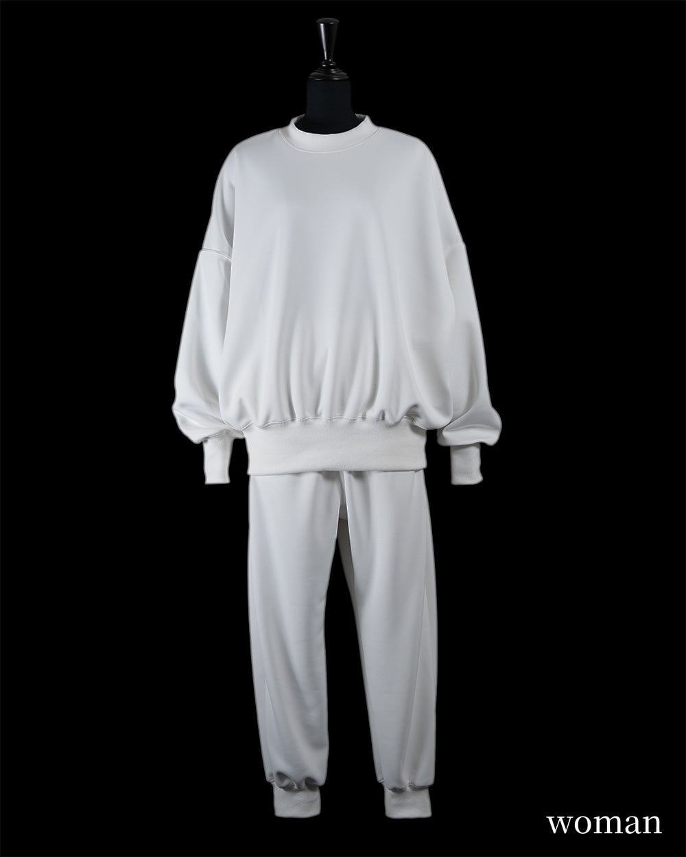 tkio double knit set [WHITE] [tops：ONE size][bottoms：S size]