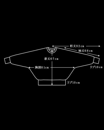 tkio double knit crewneck  [BLACK]