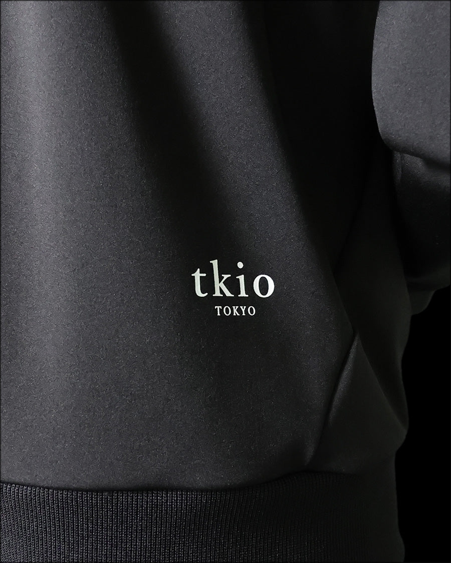 tkio track jacket[BLACK]