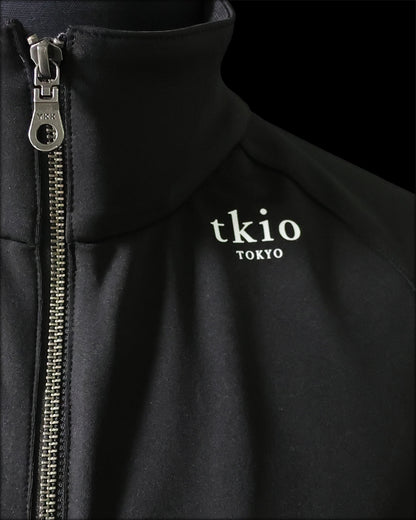 tkio track jacket[BLACK]